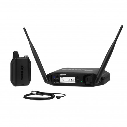 GLXD14+E/93 - Cyfrowy system bezprzewodowy DUAL BAND z nadajnikiem bodypack i mikrofonem przypina...